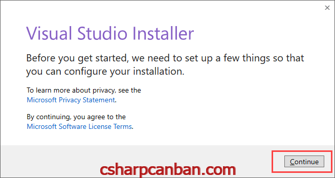 Download and Install Visual Studio