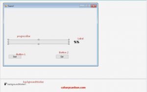 [C#] Hướng dẫn sử dụng Backgroundworker