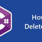 [C#] How to Delete a File in C#