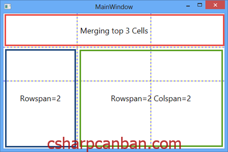 Huong dan su dung Grid trong WPF 3