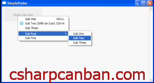 [WPF] Hướng dẫn tạo ContextMenu trong wpf